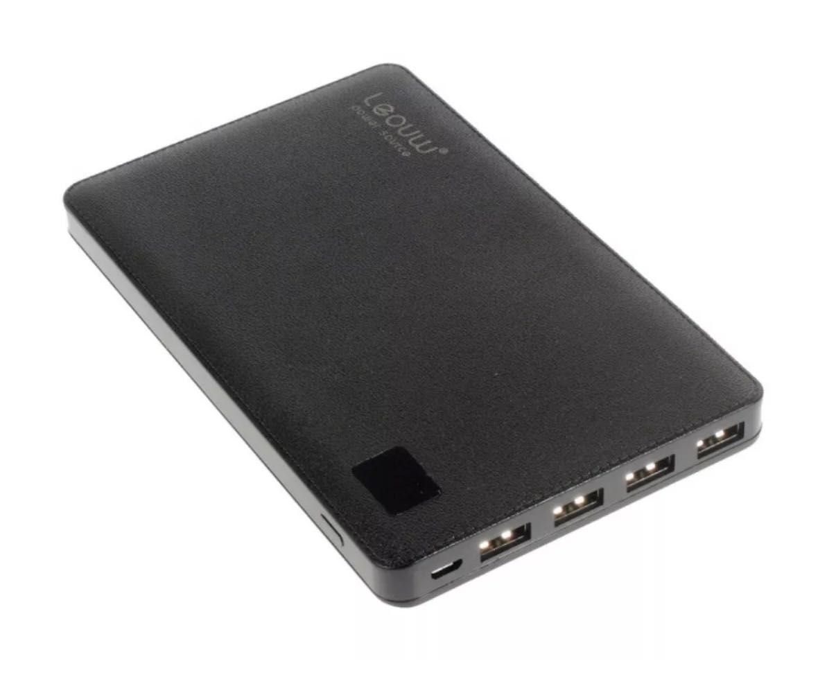 Външна батерия Leouw LE-211 19800mAh 4-портово USB зарядно устройство