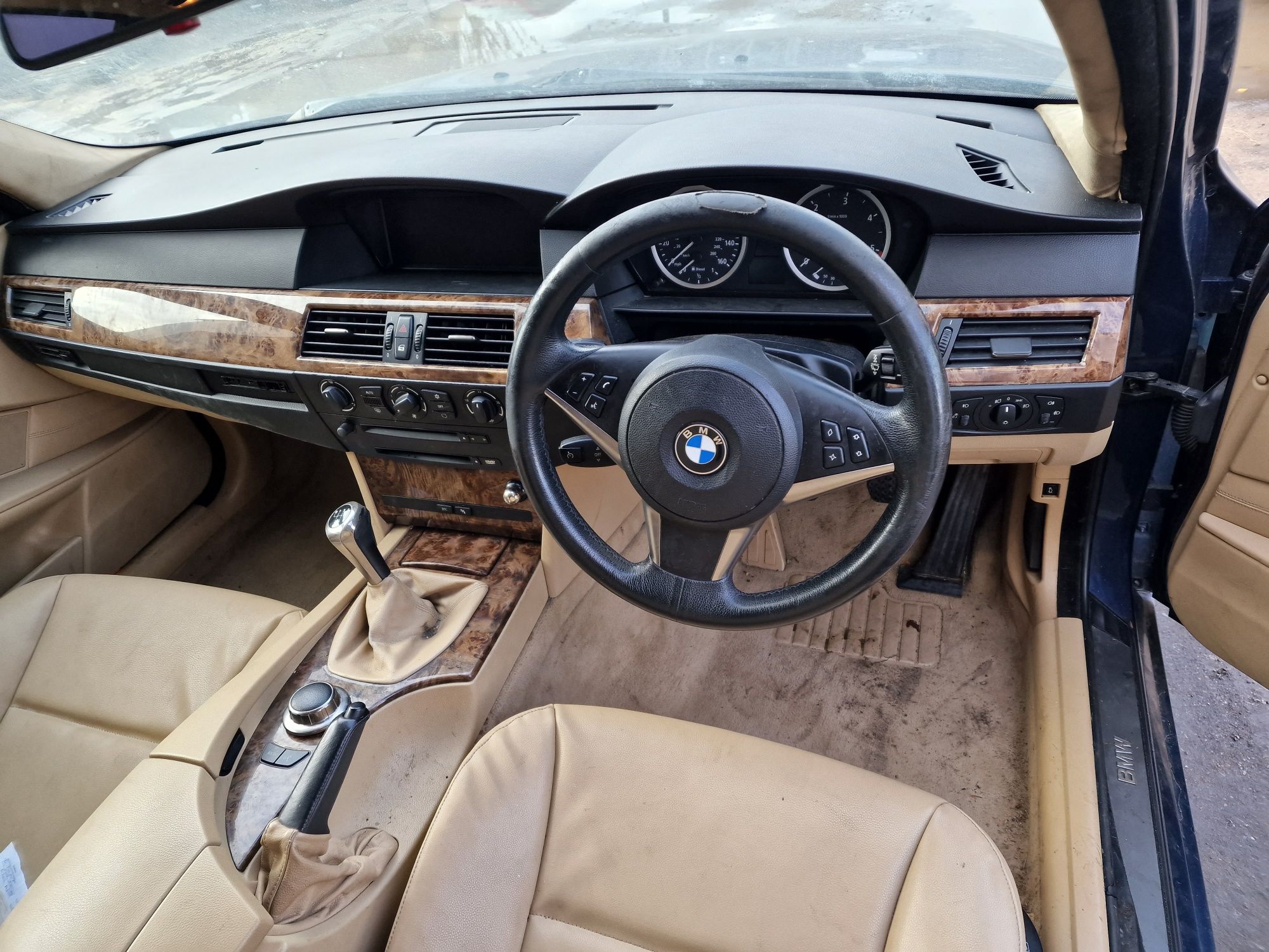 Dezmembrez bmw e61/60 520d m47 / 525i /530d 6+1