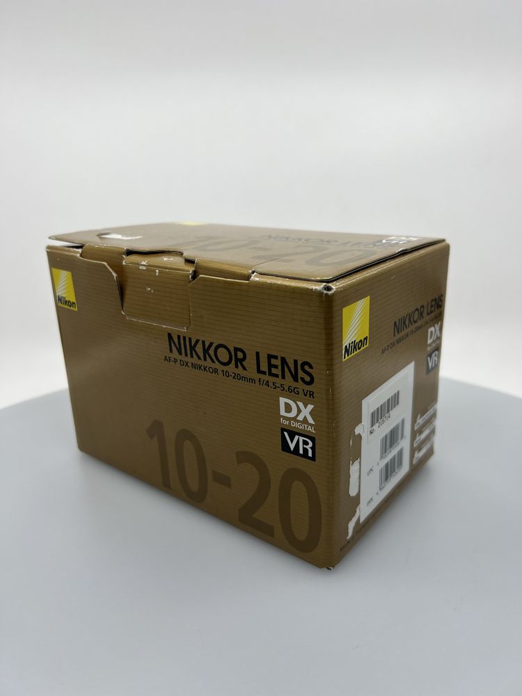 Obiectiv Nikon 10-20b/ impecabil / având maxim 50cadre /