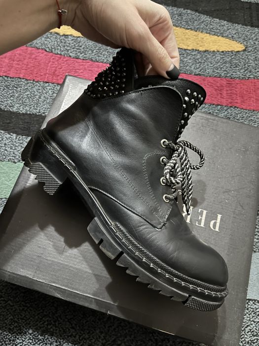 Ботинки из натуральной кожи Perfect Pairs, 38 размер