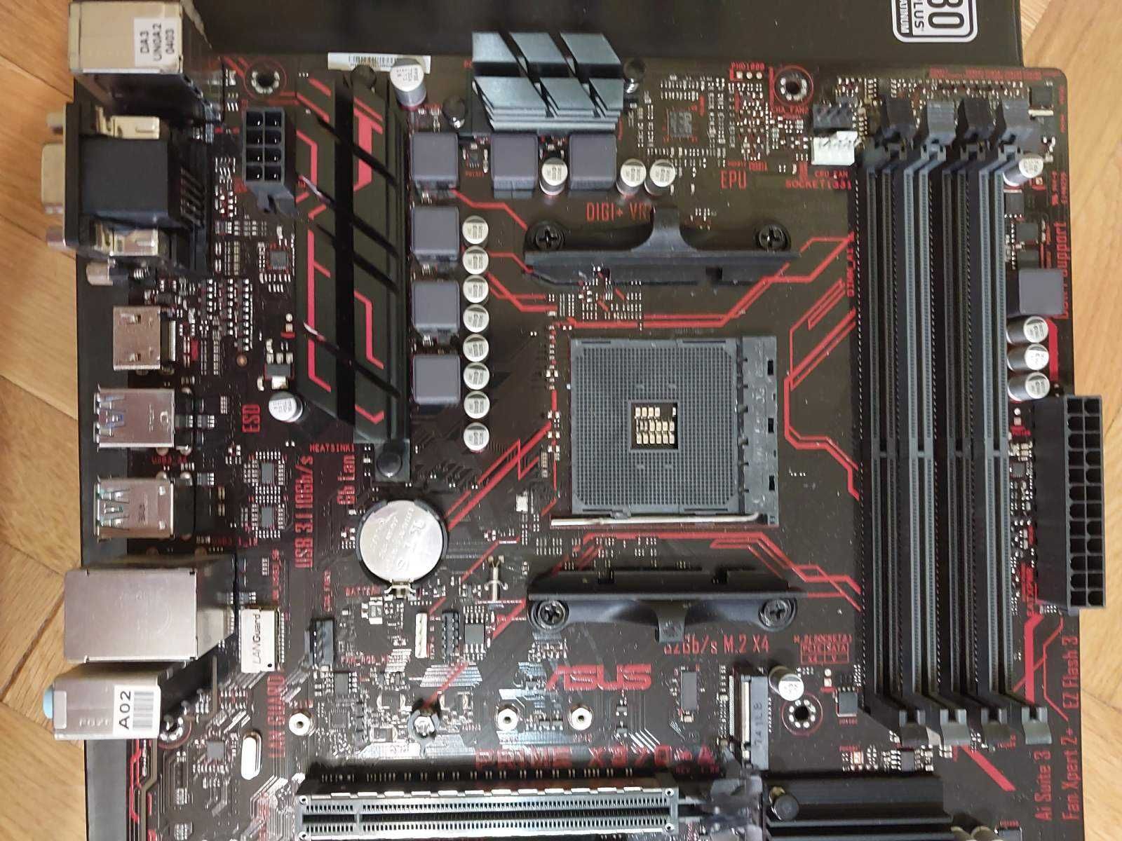 AMD Ryzen 7 2700X + Asus Prime X370-A