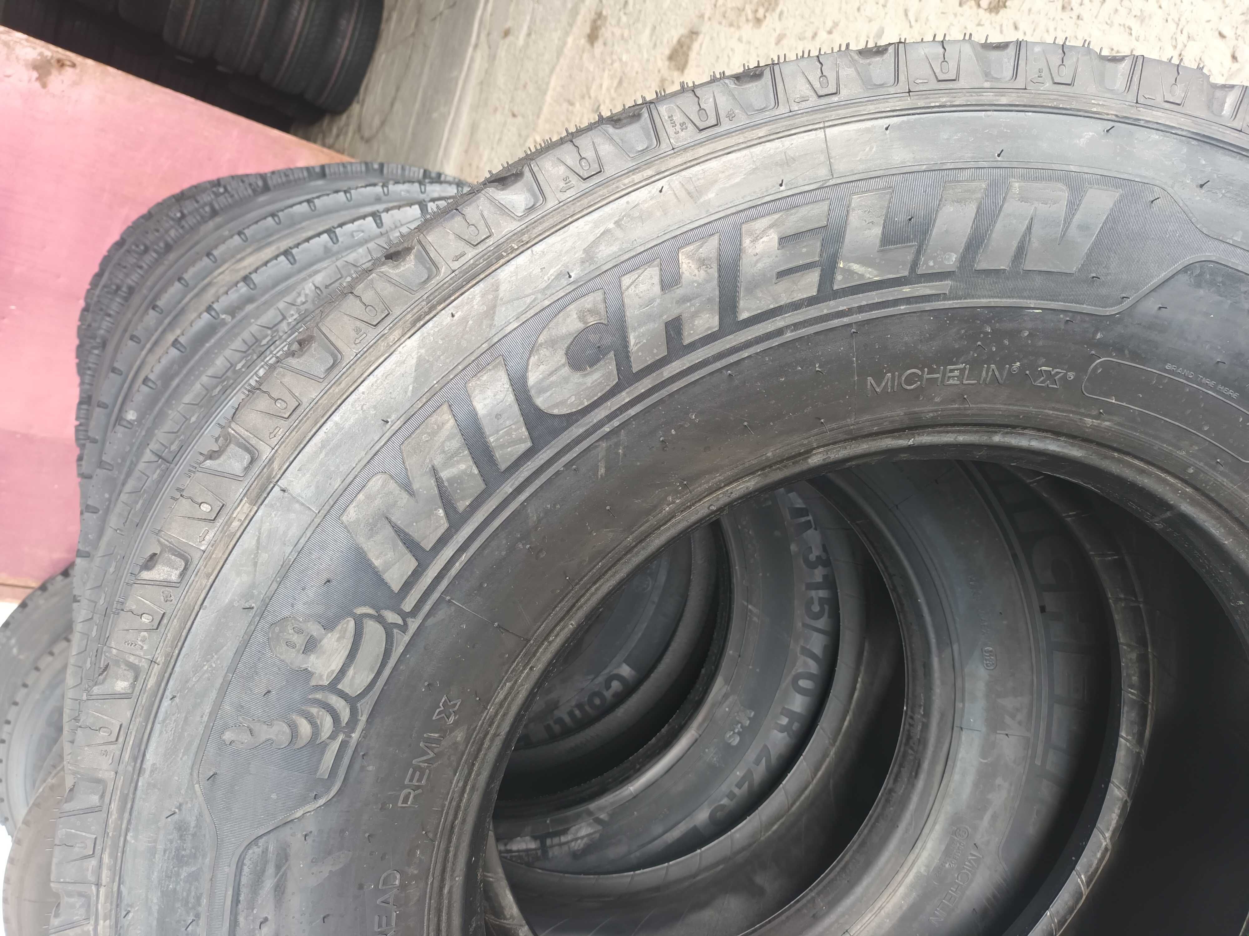 1 Нова гума 315/70 R22.5 Michelin Remix X Multi D 154/150L M+S Germany