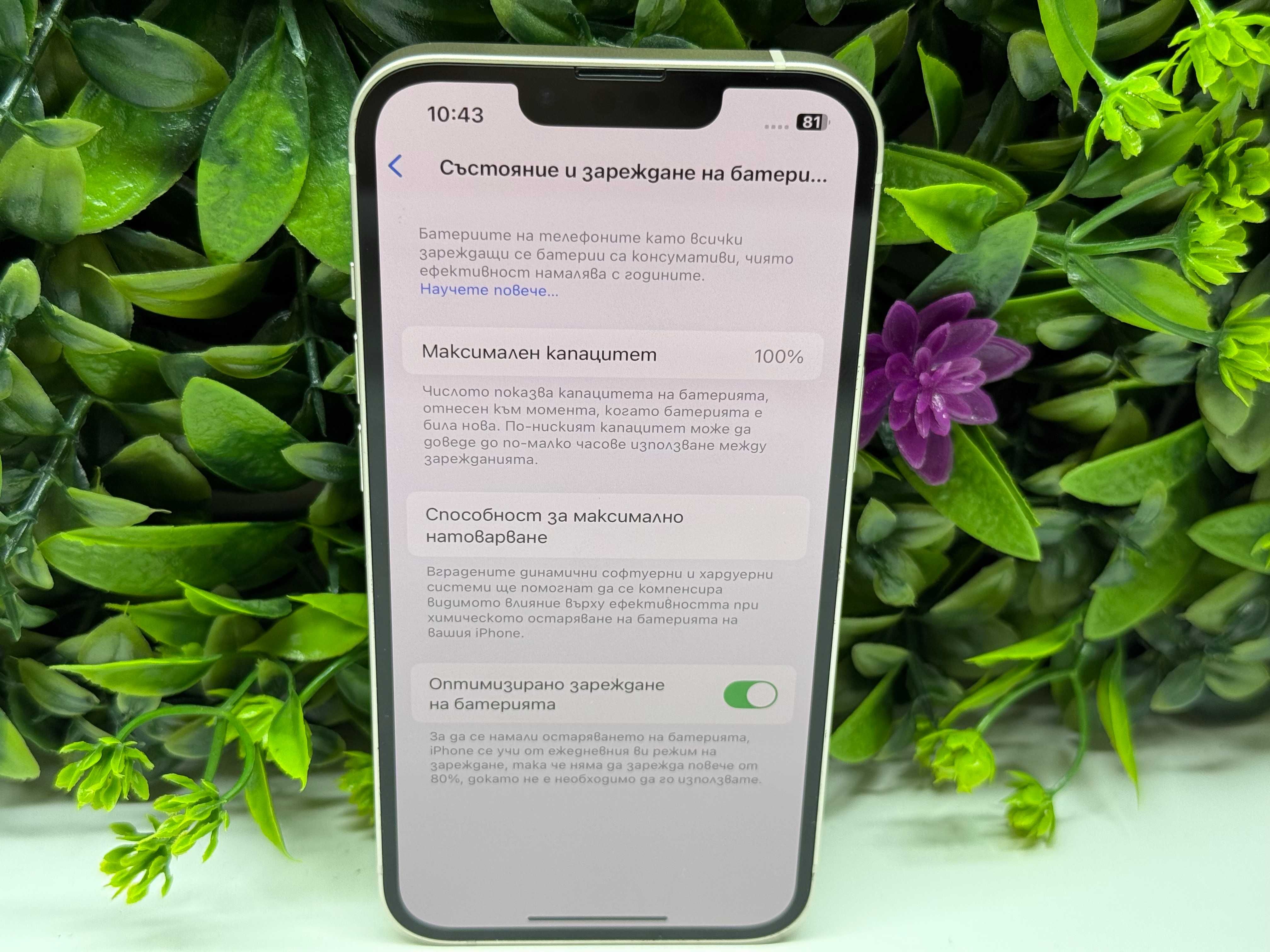 iPhone 13 128GB 100% White