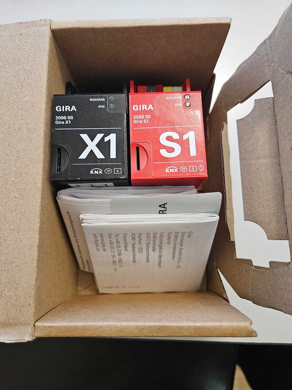 Server KNX Gira X1 + Gira S1 smart Home