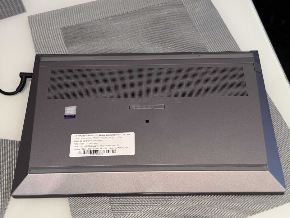HP ZBook Fury 15 G7 Mobile Workstation промоция