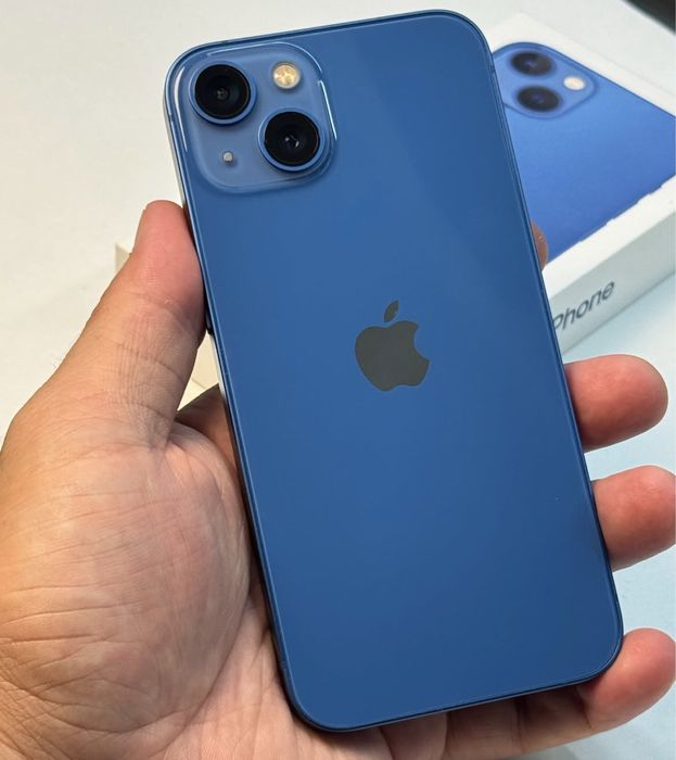iPhone 13 Blue  128GB AKB 87% (родная) IOS 18.4.1