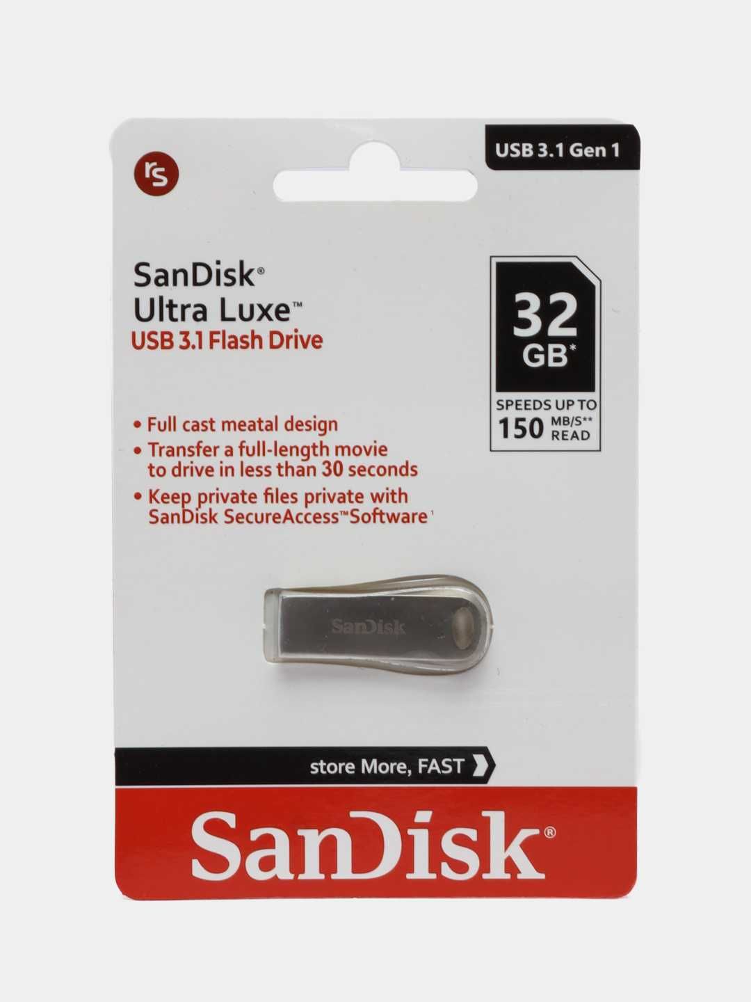 Флэш-накопитель SanDisk Ultra Luxe, 32 Гб