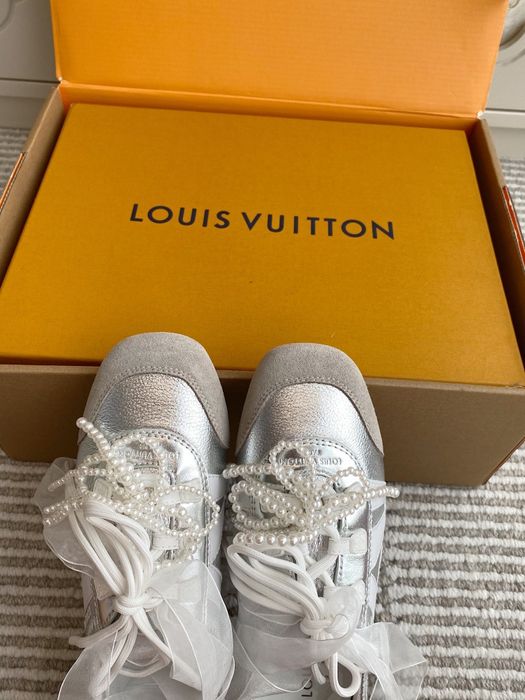 Adidasi dama Louis Vuitton Sneakerina, tip Premium