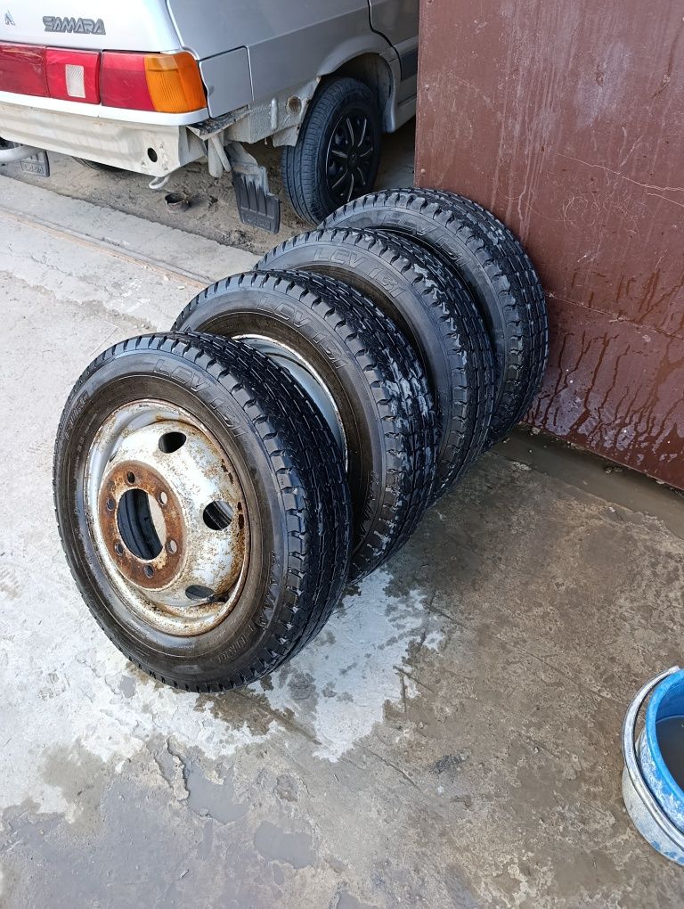 Газель шина 185/75/R16 KAMA EVRO диски Ивеко
