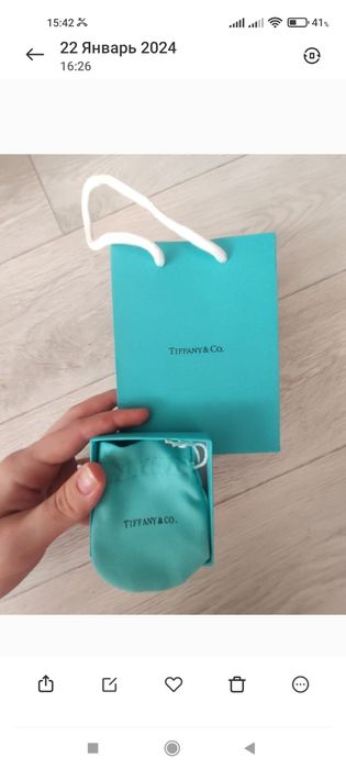 Браслет Тиффани новый в подарочной упаковке