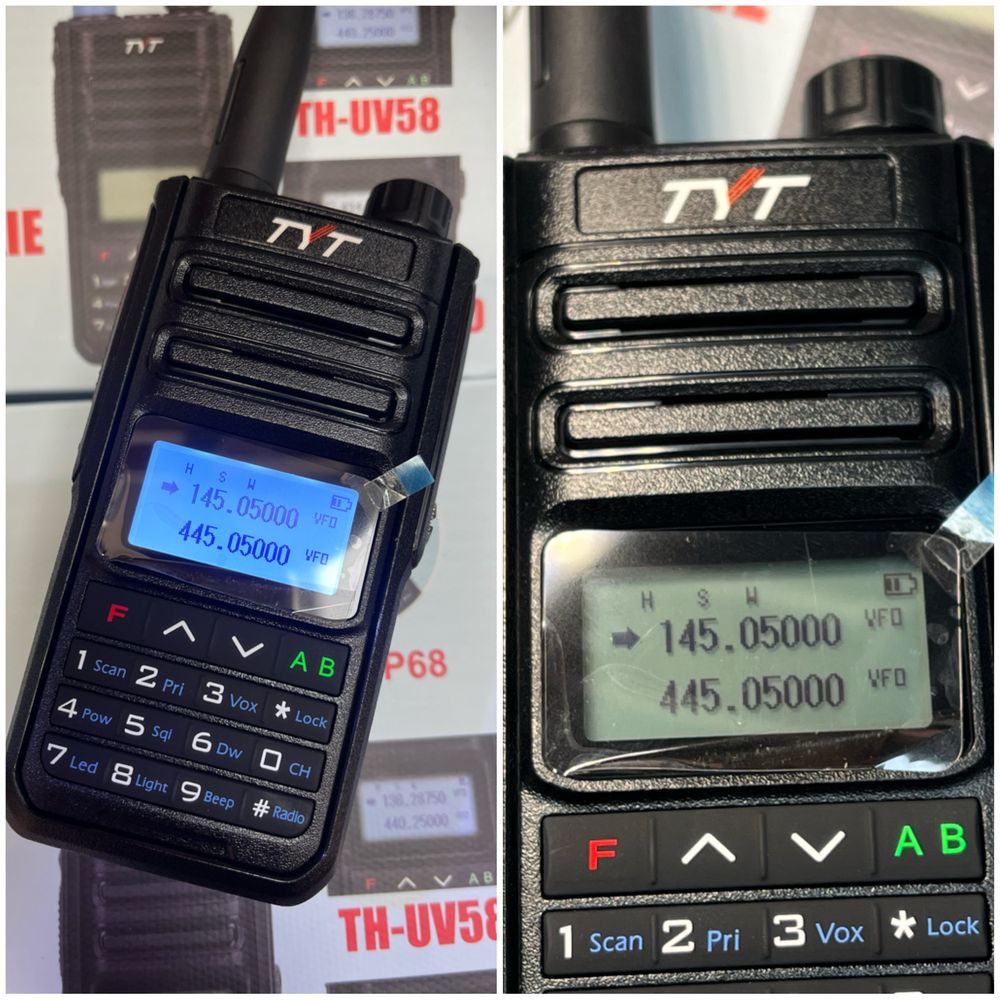 Радиостанция TYT TH-UV58 USB C последен модел 2025 walkie radiostation