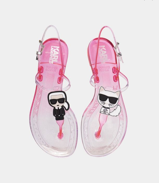 Оригинални сандали Karl Lagerfeld, в отлично състояние