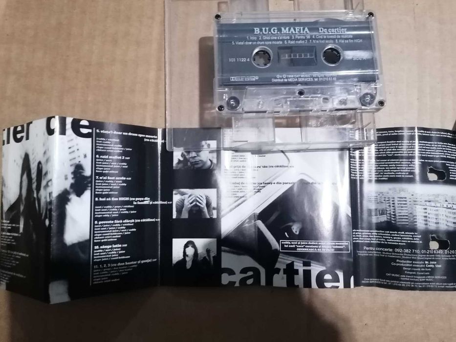 6 Casete b.u.g. mafia / loredana / la familia / il-elegal / r.a.c.l.a
