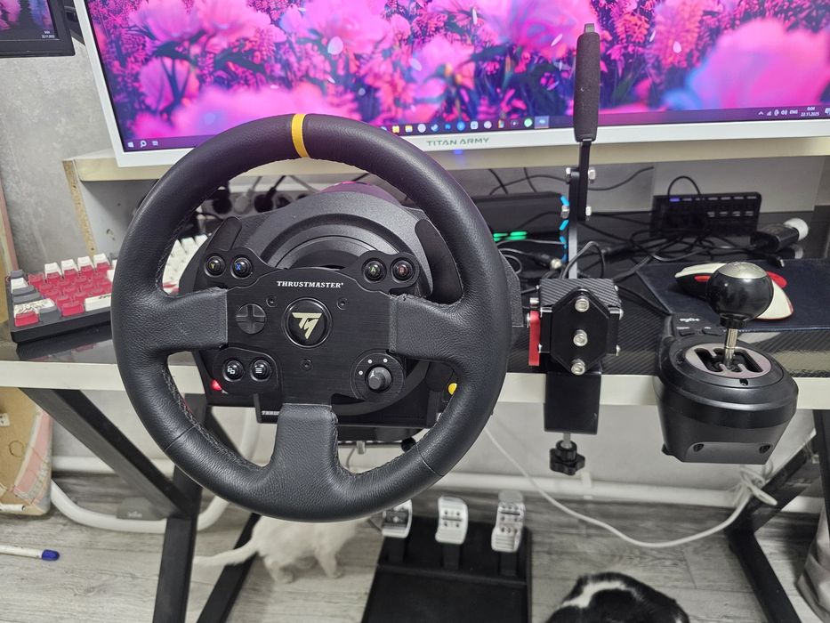 Продам руль Thrustmaster TX + ручник + КПП