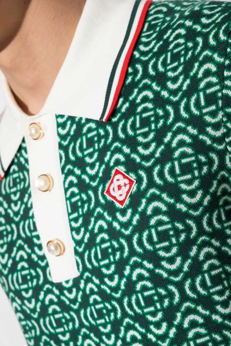 Поло тениска на тенис бранда - Casablanca Polo shirt, XL размер,  НОВО