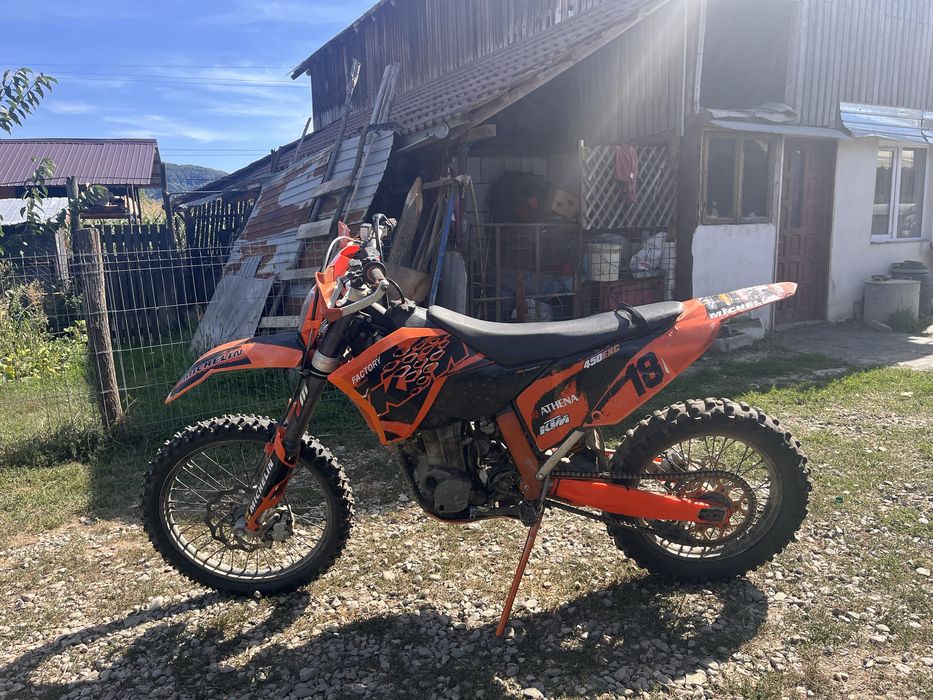 Vand ktm exc 450f R