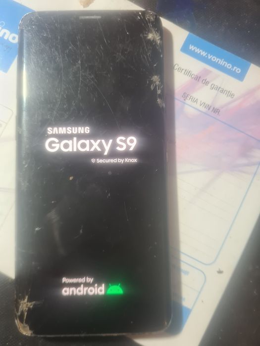 vand  telefon samsung s9 display spart