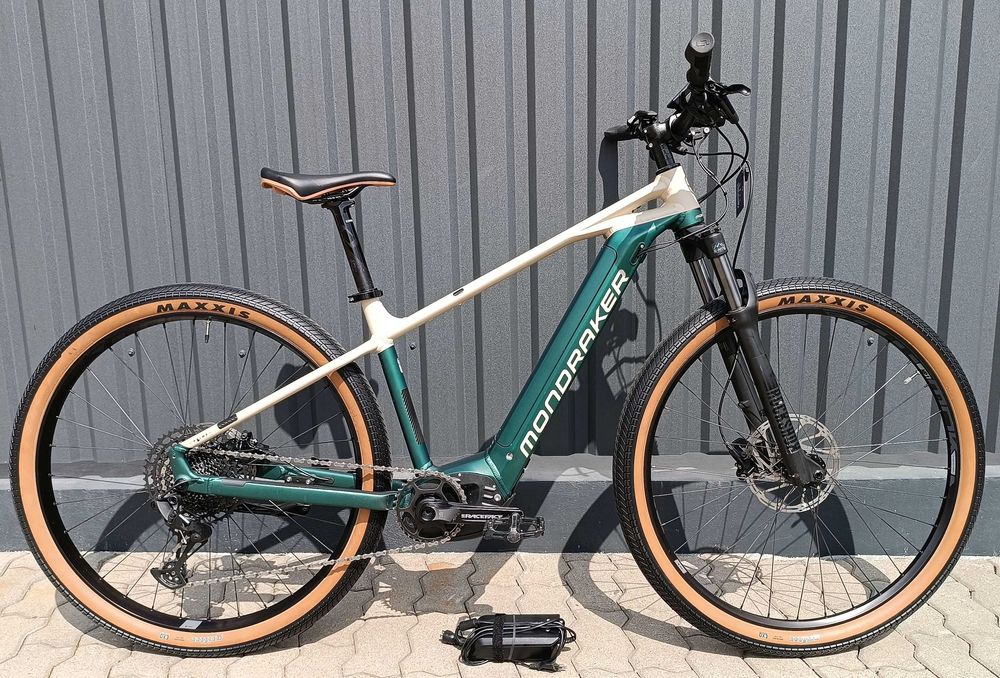 e-bike, bicicleta electrica Second Mondraker Prime X verde bej M
