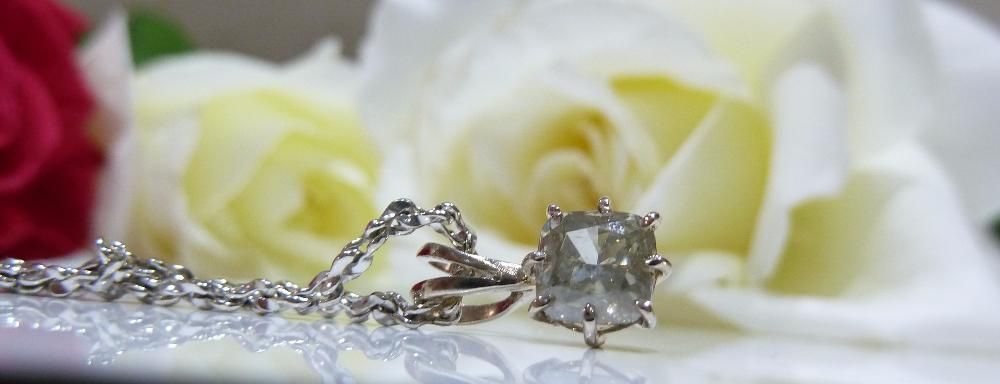 Colier aur 14k cu diamant natural de 1.0ct