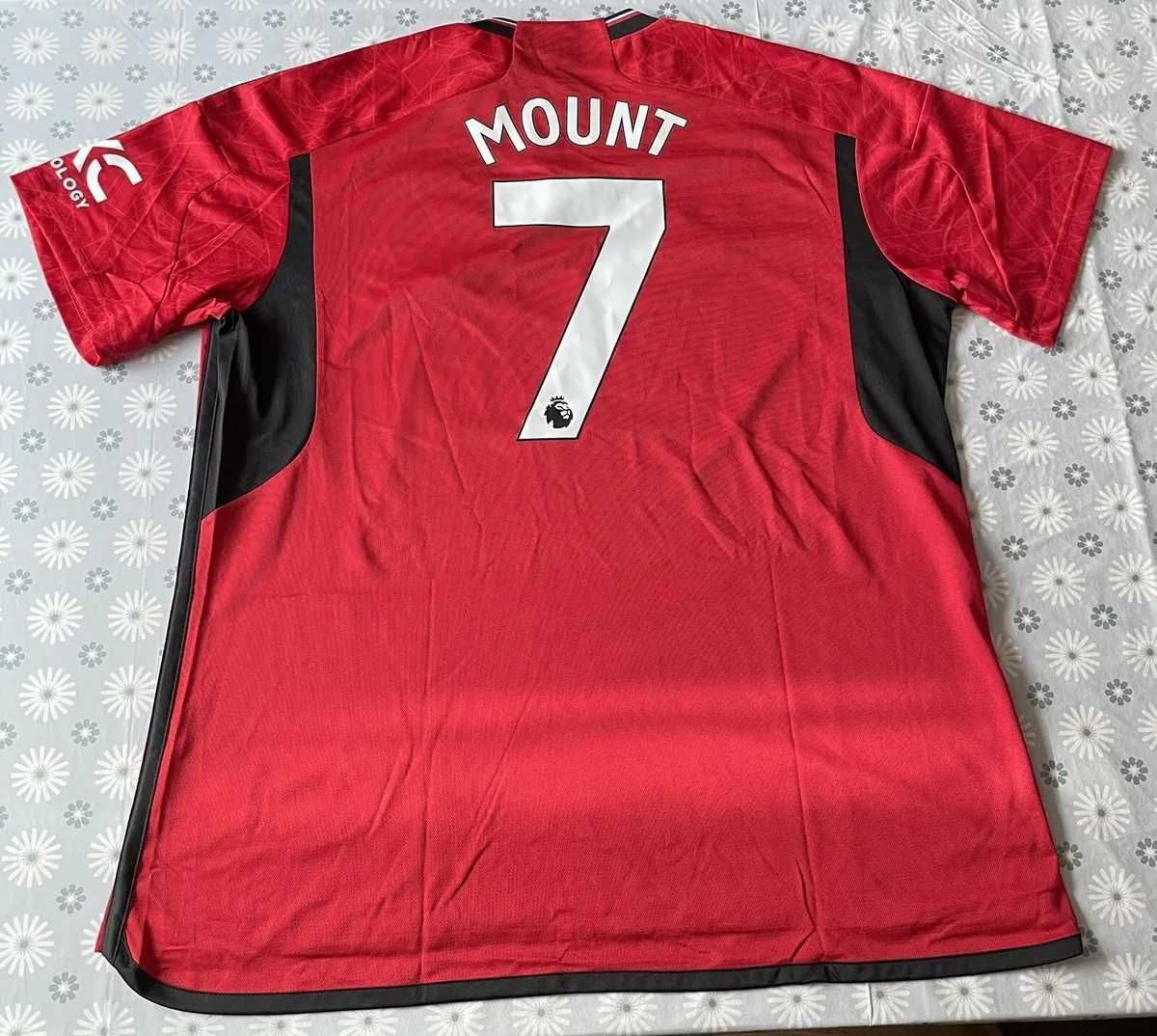 Tricou fotbal Adidas Manchester United 23/24 - Mason Mount 7