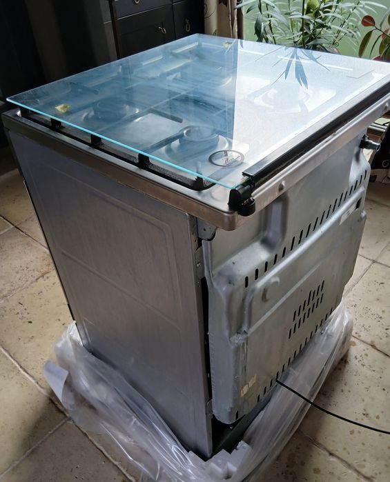 Aragaz ElectroluxEKG61185OX, aprindere electrica,plita,grill,inox,60cm