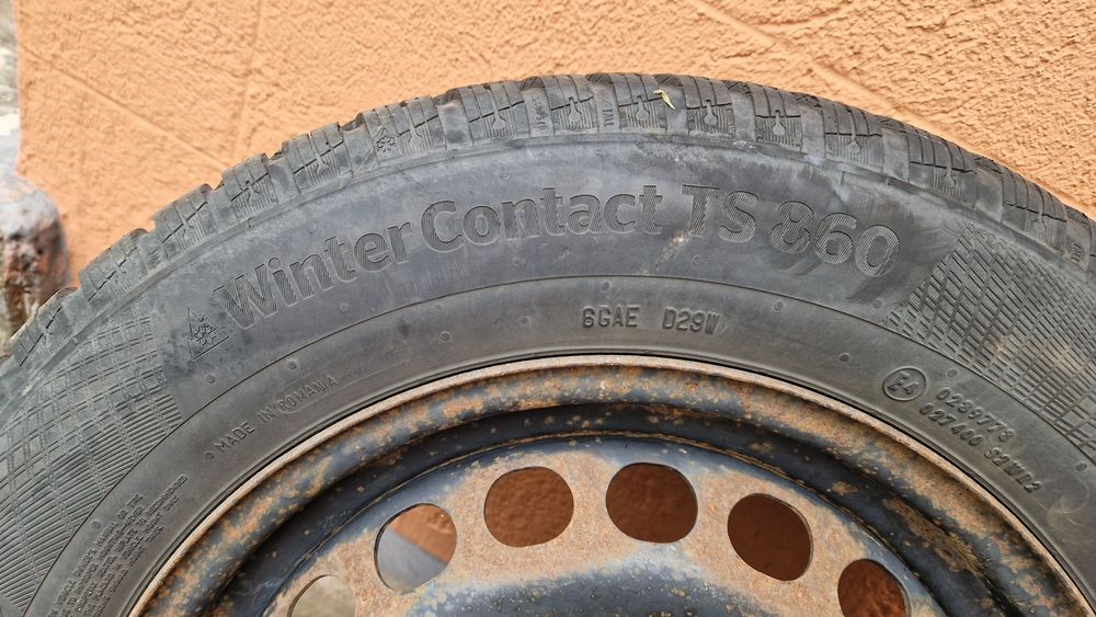 Зимни гуми 195/65/15 Continental WinterContakt 2бр.