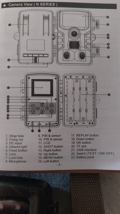 Camera Vanatoare Hunting Supraveghere Securitate 16MP Full HD