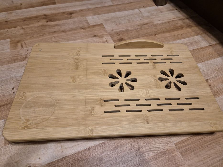 Дървена подложка за лаптоп