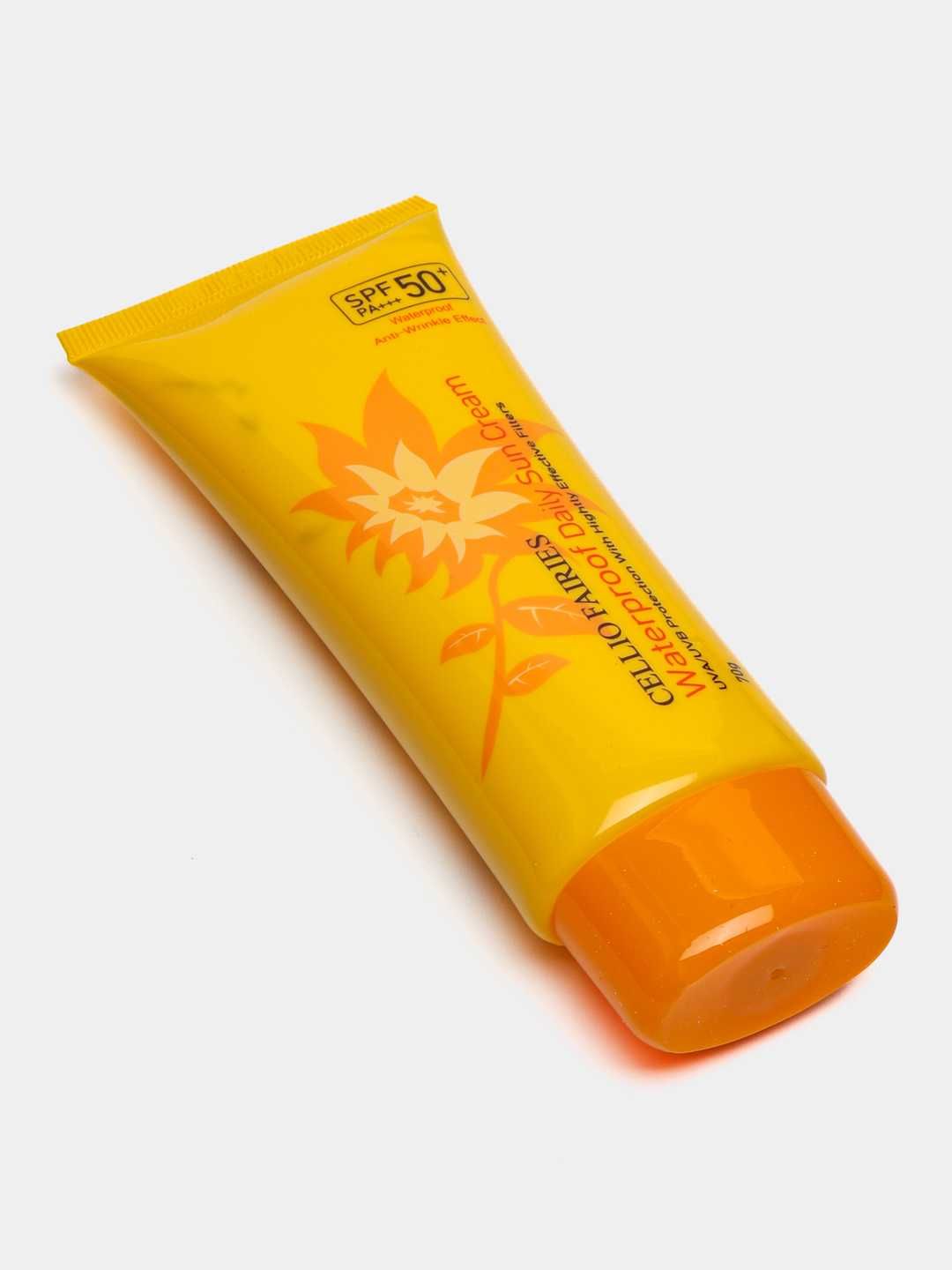 Крем увлажняющий солнцезащитный Dr. Cellio SPF50+, 70 мл