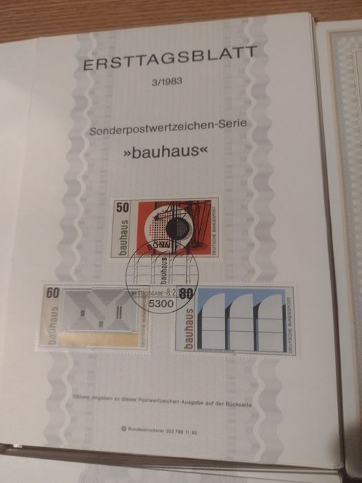 Timbre germania prima zi