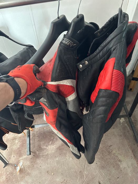 Кожено яке за мотор с защита