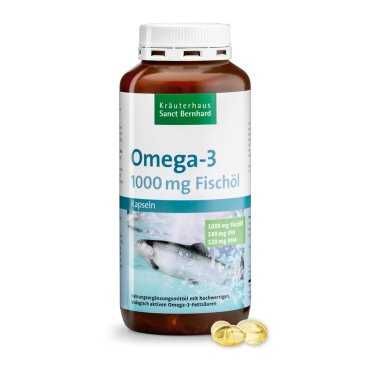 Omega3 - 1000 mg din ulei de peste oceanic - 100% natural - Germania