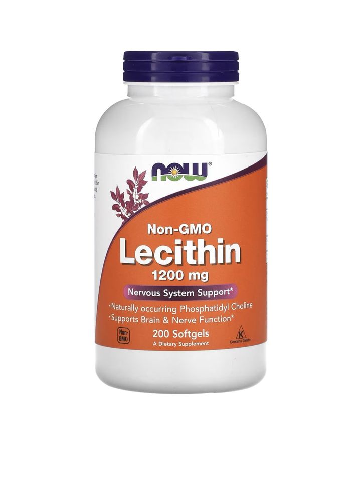 Лецитин 1200 мг 200 капсул