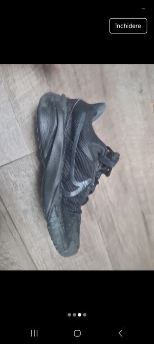 Papucii Nike StarRunner 4 Negri