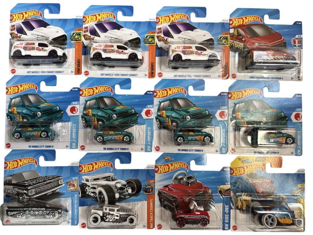 Hot wheels, 6 pack hot wheels silver series, maisto