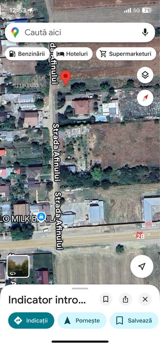 Vand teren sat Lacu Sarat