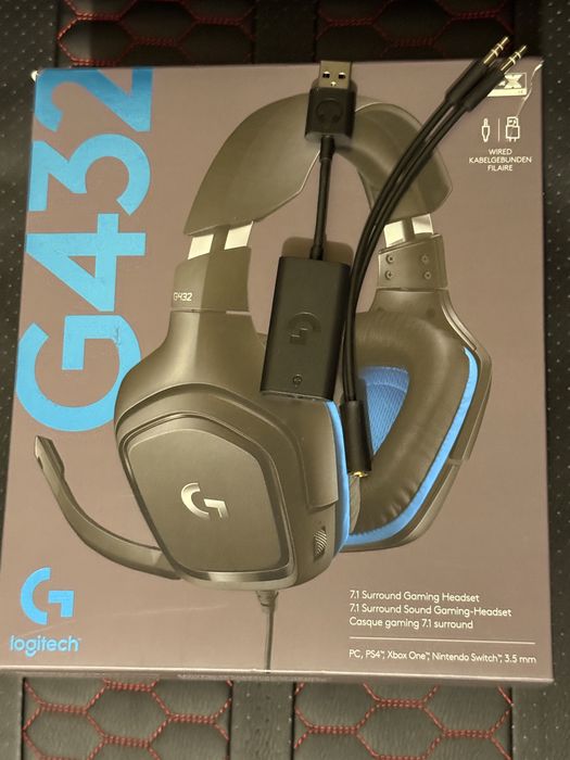 Casti Logitech G432