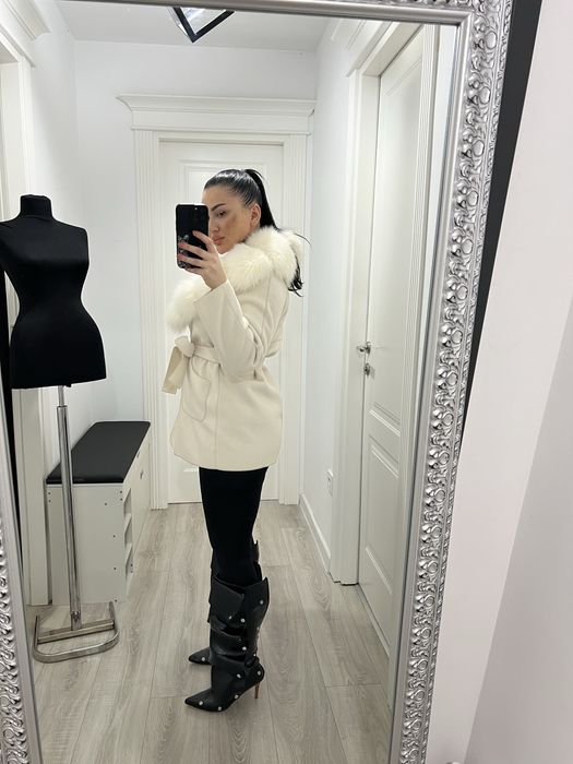 Palton/pardesiu blana naturala