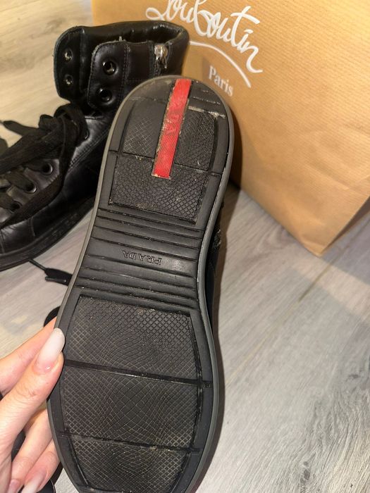 Ghete Prada , originale, în stare f bună