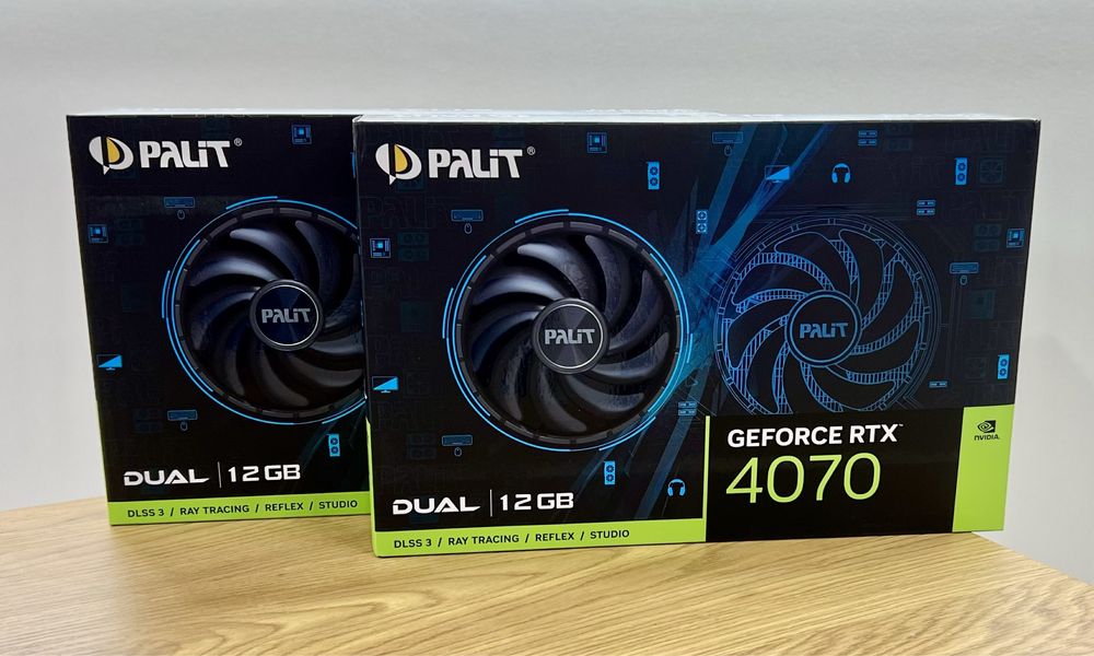 FIXLY: Placa Video Palit GeForce RTX 4070 Dual, 12 GB, GDDR6X