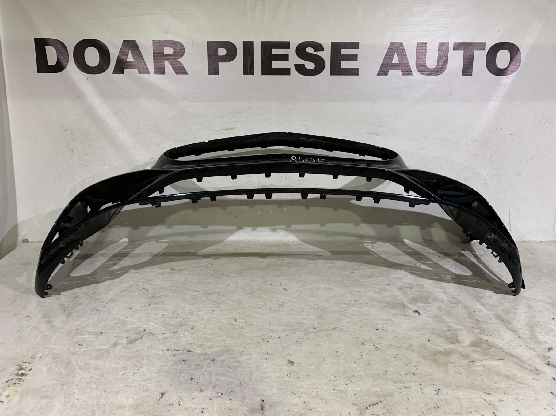 Bara fata Mercedes C-Class AMG, W205, facelift, 2018, 2019, 2020, 2021, cod origine OE A2058856002, cu gauri pentru senzori de parcare (6).