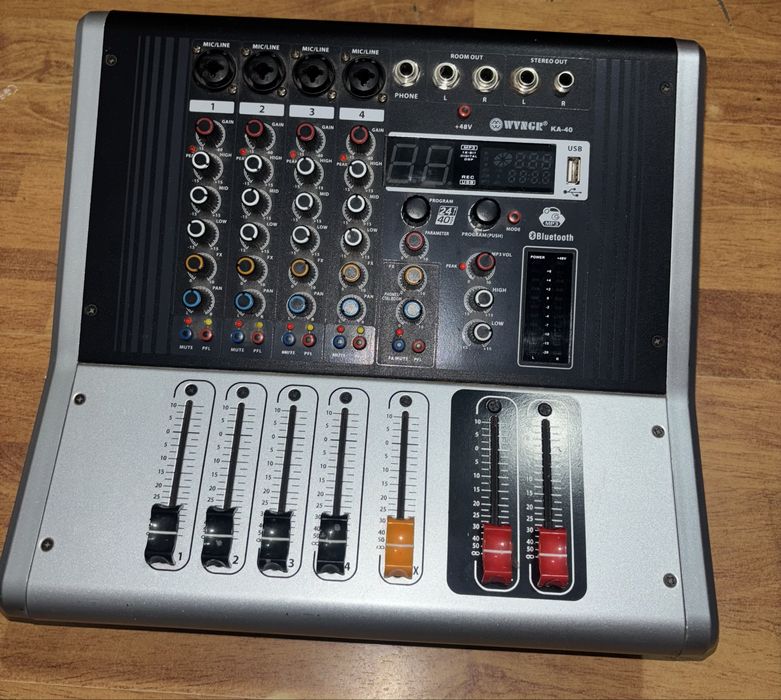 Mixer WVNGR amplificat