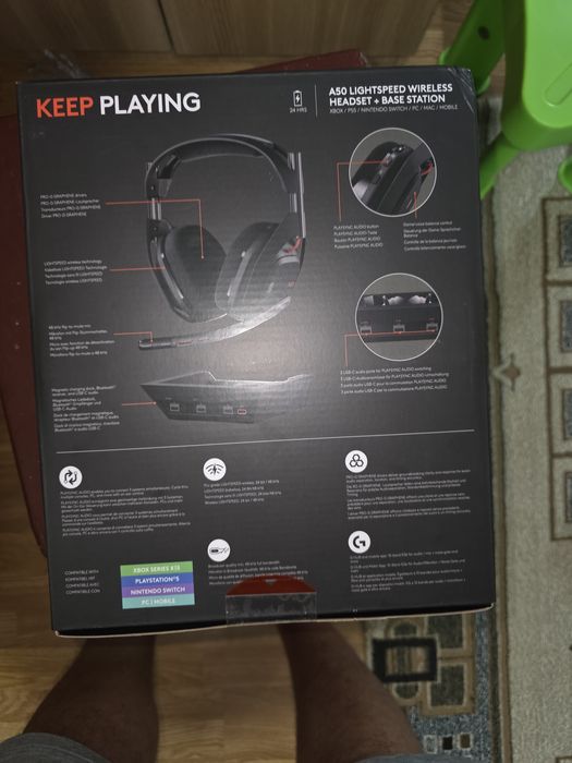 Căști Logitech A50