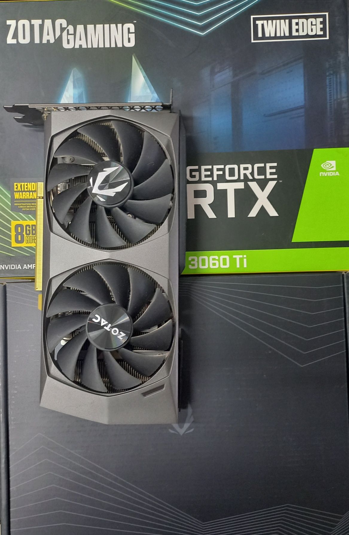 Продам Видеокарту RTX3060ti ZOTAC