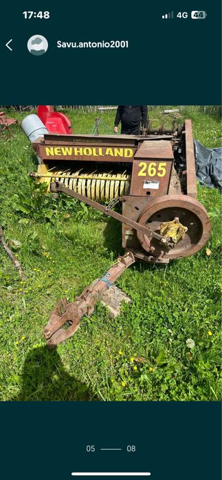 Presa de balotat new holland