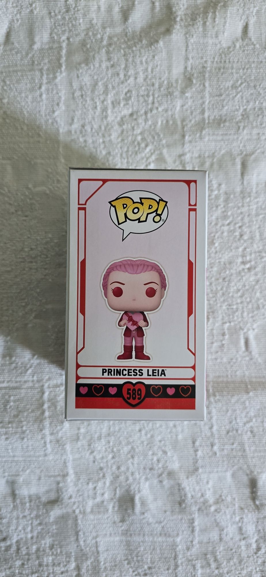 Funko Pop Princess Leia Valentines edition
