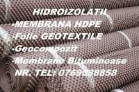 Hidroizolatii Membrana HDPE Folie Geotextil Geocompozit bituminoase(0)