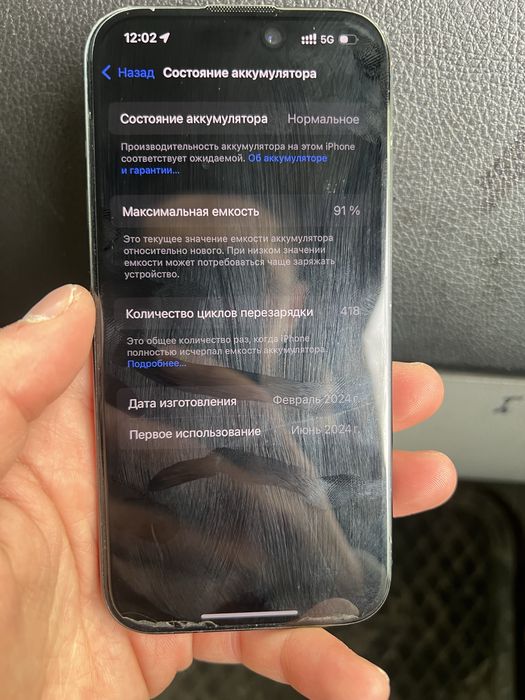 iPhone 15 pro 128 гб
