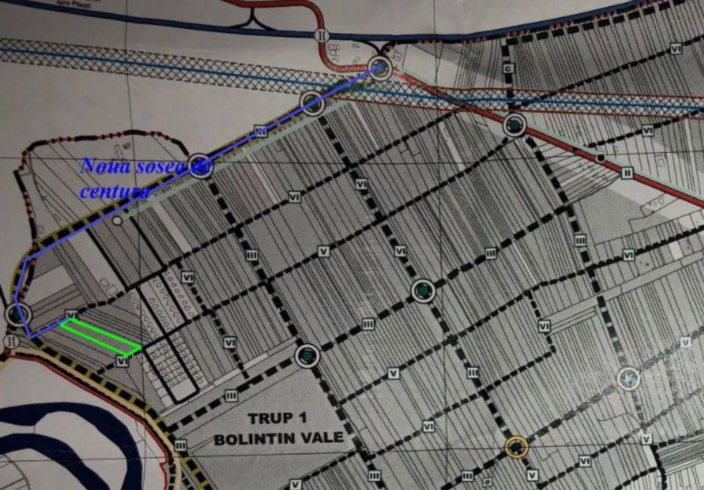 Teren intravilan Bolintin Vale-Giurgiu