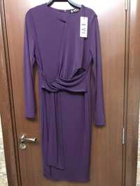 Лилава рокля answear lab